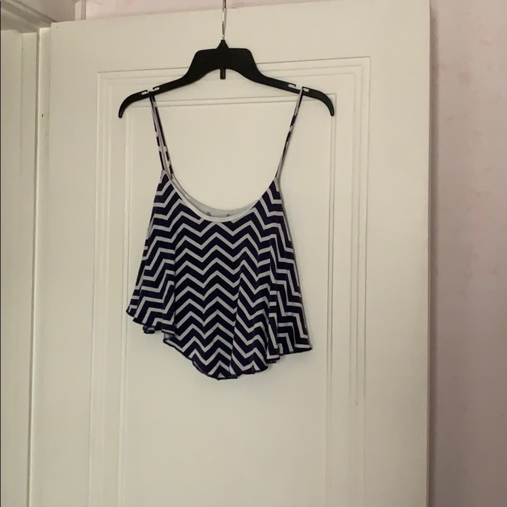 stripped crop top